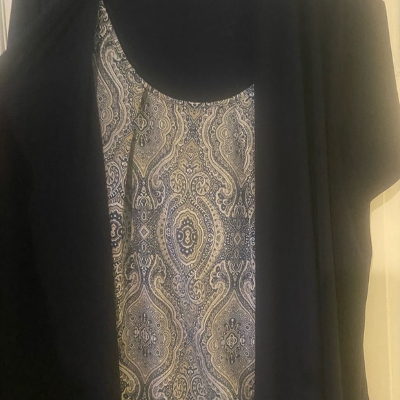 Women’s blouse with cardigan attached - Picture 2 of 4
